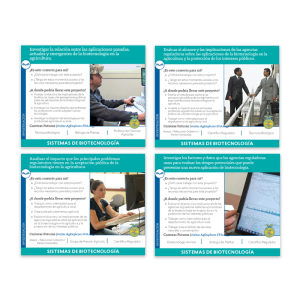 Sistemas de Biotencologia Tarjetas de Ideas SAE